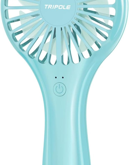 Load image into Gallery viewer, Mini Handheld Fan Battery Operated Small Personal Portable Fan Speed Adjustable USB Rechargeable Fan Cute Design Powerful Eyelash Fan for Stylish Kids Girls Women Men Indoor Outdoor Travelling
